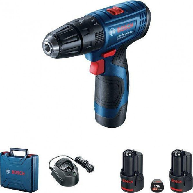 Accumulator drill screw driver shock Bosch of GSB 120-Li (06019G8100)