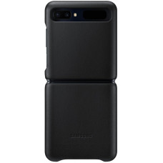 Чехол Samsung для Galaxy Z Flip (F700) Leather Cover Black