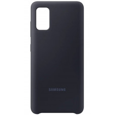 Чехол Samsung для Galaxy A41 Silicone Cover Black