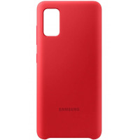 Cover of Samsung for Galaxy A41 Silicone Cover Red