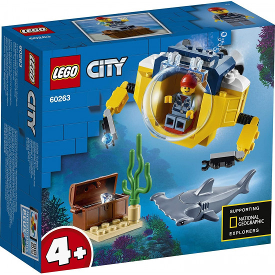 Конструктор LEGO City Океан: міні-субмарина (60263)