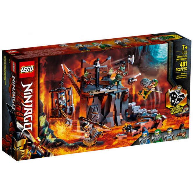 Конструктор LEGO Ninjago Путешествие в подземелье черепа (71717)