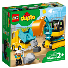 Конструктор LEGO DUPLO Грузовик и гусеничный экскаватор (10931)