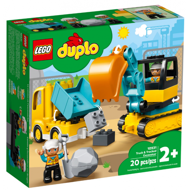 Designer of LEGO DUPLO Truck and caterpillar excavator (10931)