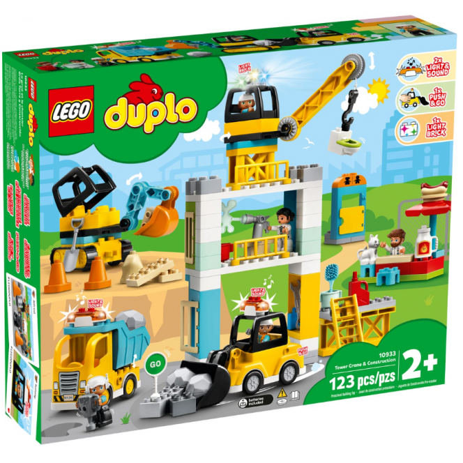 Designer of LEGO DUPLO Tower crane and construction (10933)