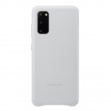 Чехол Samsung для Galaxy S20 (G980) Leather Cover Grayish White