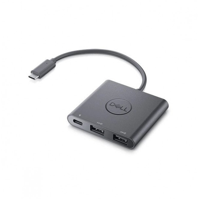 Dell USB-C to Dual USB-A with Power Deliver adapter