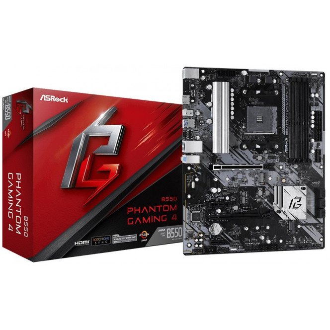 Материнская плата ASRock B550 PHANTOM GAMING 4