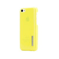 Cover of Apple for iPhone 5C Ethereal shell serie Yellow