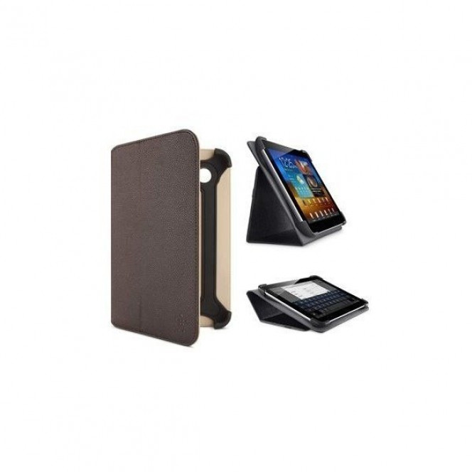 Чехол к планшету Belkin для Galaxy Tab2 7.0 Bi-Fold Folio Stand коричневый