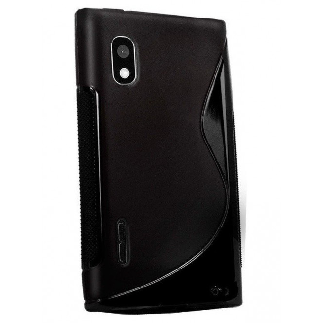 Rock cover for LG L5 dual Black