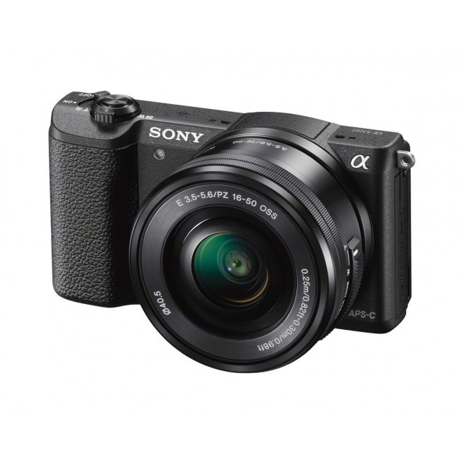 SONY Alpha a5100 camera + 16-50 Black (ILCE5100LB.CEC)