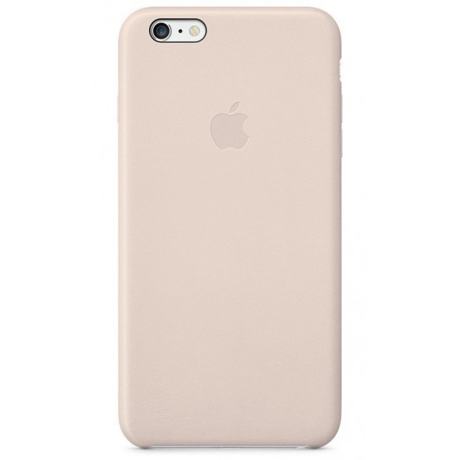 Чехол Apple Leather Case для iPhone 6 Plus/6s Plus Soft Pink (MGQW2ZM/A)