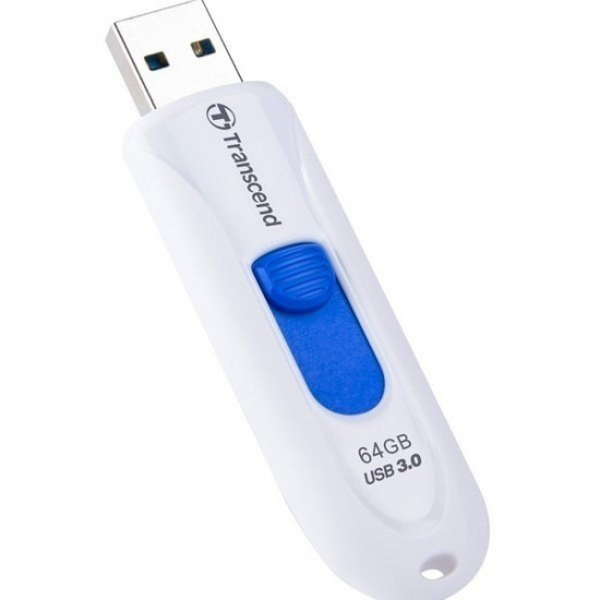 Накопитель USB 3.0 TRANSCEND JetFlash 790 64GB White (TS64GJF790W)