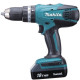 Cordless Makita HP457DWE shock screwdriver