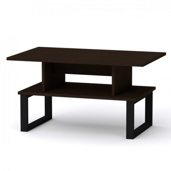 Coffee table Kompanit Loft-2 Wenge dark (80x50x42.6 cm)