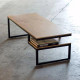 Coffee table GoodsMetall in Loft style 1200x550x400 mm (ZhS452)