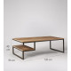 Coffee table GoodsMetall in Loft style 1200x550x400 mm (ZhS452)