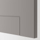 Cutout kitchen IKEA ENHET 228.5x63.5x222 cm anthracite/gray (093.379.98)