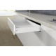 Drawer side Hettich ArciTech h=126 L=500 left white