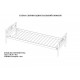 Single metal bed Metakam VERONA-1 190X90 black matte