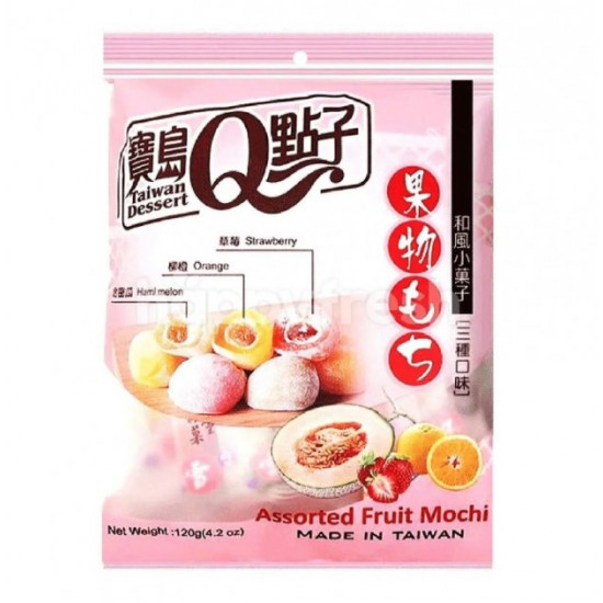  Моти Assorted Fruit Mochi 120g