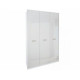 Wardrobe MiroMark Bohemia 3D 138x225x55 white gloss