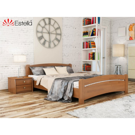 Double bed Venice Estella 140x190 105 - alder Shield 2L25