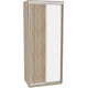 Sliding wardrobe HOUSE B116 Sonoma Oak chipboard+Mirror 110x60x220