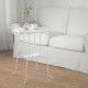 Coffee table IKEA LINDVED 50 x 68 cm white (004.338.95)