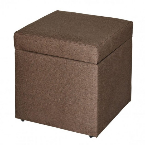 Ottoman opening into the hallway, into the bedroom laminated chipboard/bahama fabric brown Furniture Service