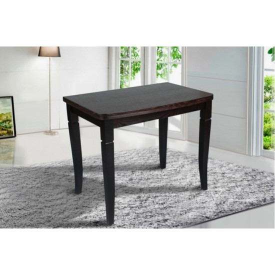 Compact folding wooden dining table Mix Furniture Erica wenge oak veneer