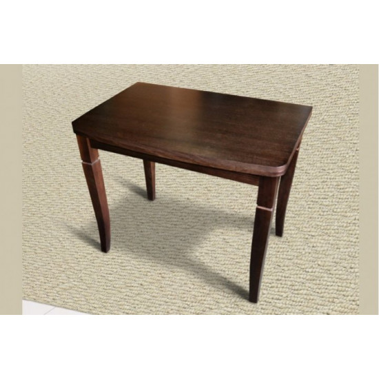 Compact folding wooden dining table Mix Furniture Erica wenge oak veneer