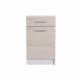 Kitchen module Eco Bottom drawer 500 with tabletop Ash Shimo Light 50x46x85 cm