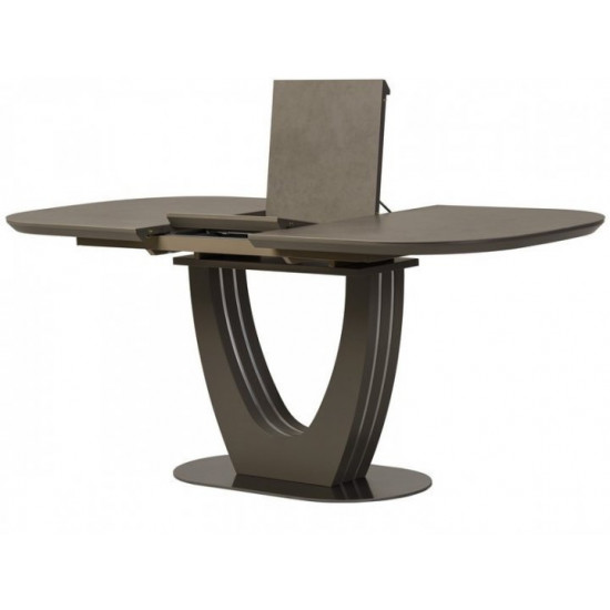 Ceramic folding table Vetro Mebel TML-865 gray topaz