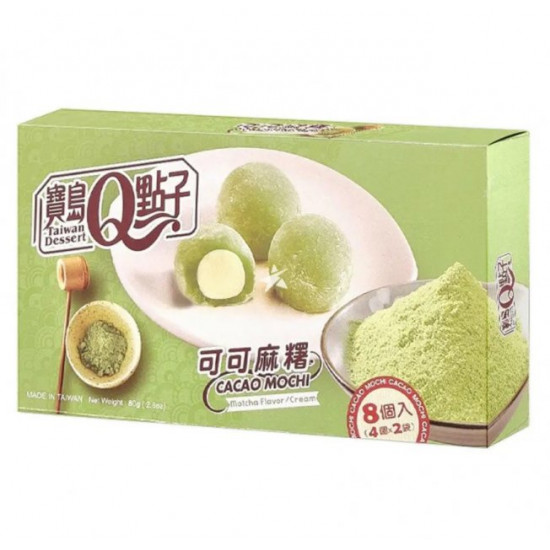  Моти с Матчей Mochi Cacao Matcha с матчей 80g