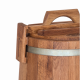 Oak tub for pickles 15 l BonPos (galvanized hoop) - (KDOTS15)