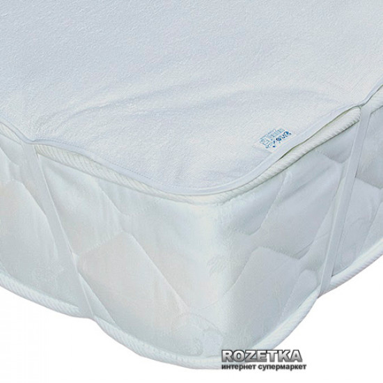 Mattress cover Eco Baby Doll Waterproof Classic 120x200 cm White (2100033990380)