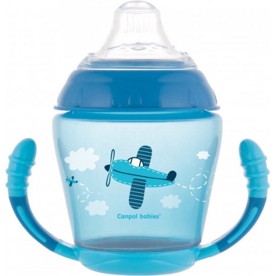 Canpol Babies Sippy Mug 220 ml Blue (56/502_blu)