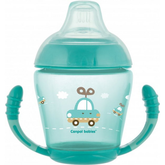 Canpol Babies sippy cup 220 ml Turquoise (56/502_tur)