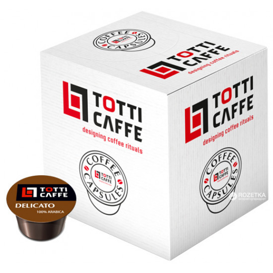  Кофе молотый TOTTI Caffe Delicato 100 х 8 г (8718868141477)