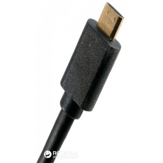 Адаптер Extradigital micro HDMI to HDMI 0.5 м Black (KBD1678)