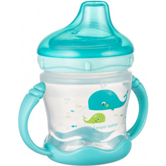 Sippy mug Canpol Babies Sweet fun 180 ml (57/300_blu)