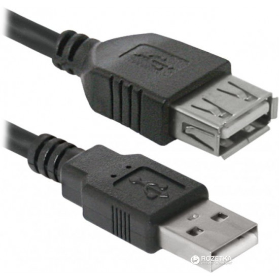 Cable Defender USB02-06 USB2.0 AM-AF, 1.8 m (87456)