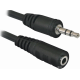 Audio cable Defender JACK02-05 JACK M - JACK F, 1.5 m (87511)