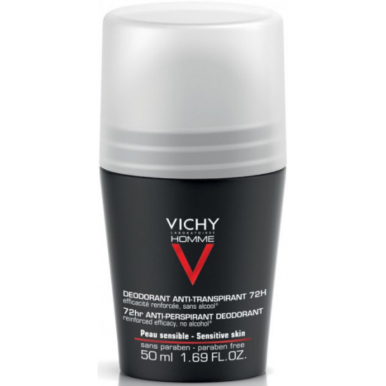  Дезодорант шариковый Vichy Deo Anti-Transpirant 72H для мужчин 50 мл (3337871320362)