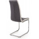 Chair Vetro Mebel S-117-grey-wh gray with white