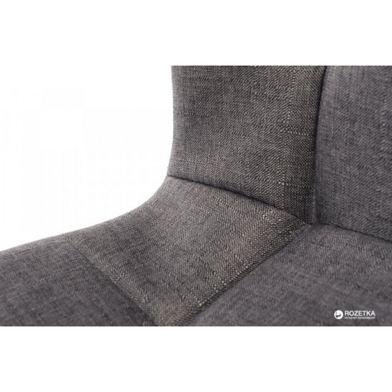 Chair Vetro Mebel S-117-grey-wh gray with white