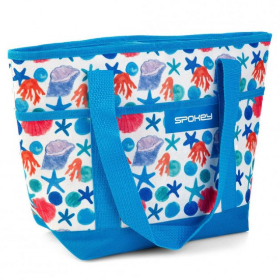 Beach thermal bag (927383) Spokey 39x15x27 cm White-blue 000122667