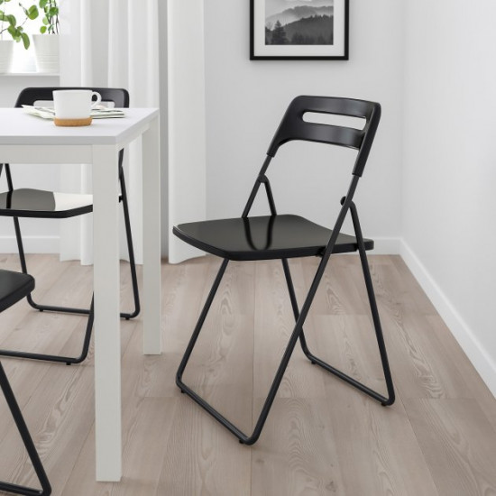 Folding chair IKEA NISSE black 301.150.66